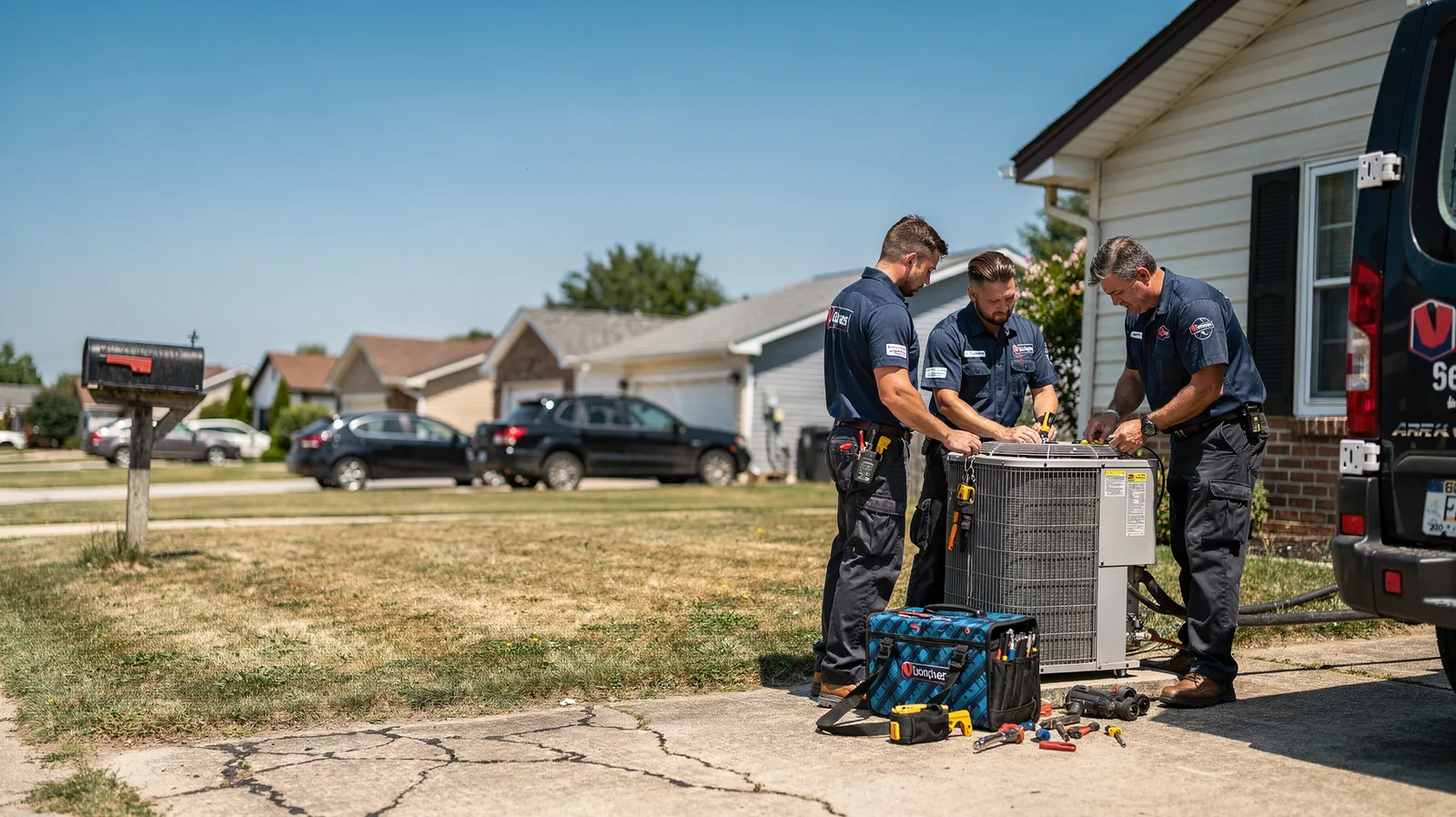 Hvac Repair in Jamestown, LA near me